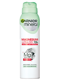 Garnier Mineral Deo Magnesium 72h antiperspirant Sprej